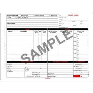 Driver's Exemption Log - Short-Haul Operations, 2-Ply, w/Carbon - Stock