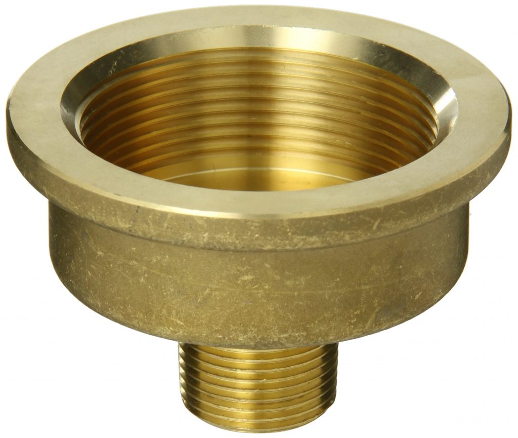 Justrite 08181 Brass Drum Vent Adapter, for 3/4″ Bung Opening