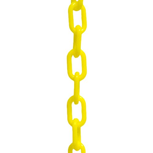 3 In x 100 ft Plastic Chain Yellow 