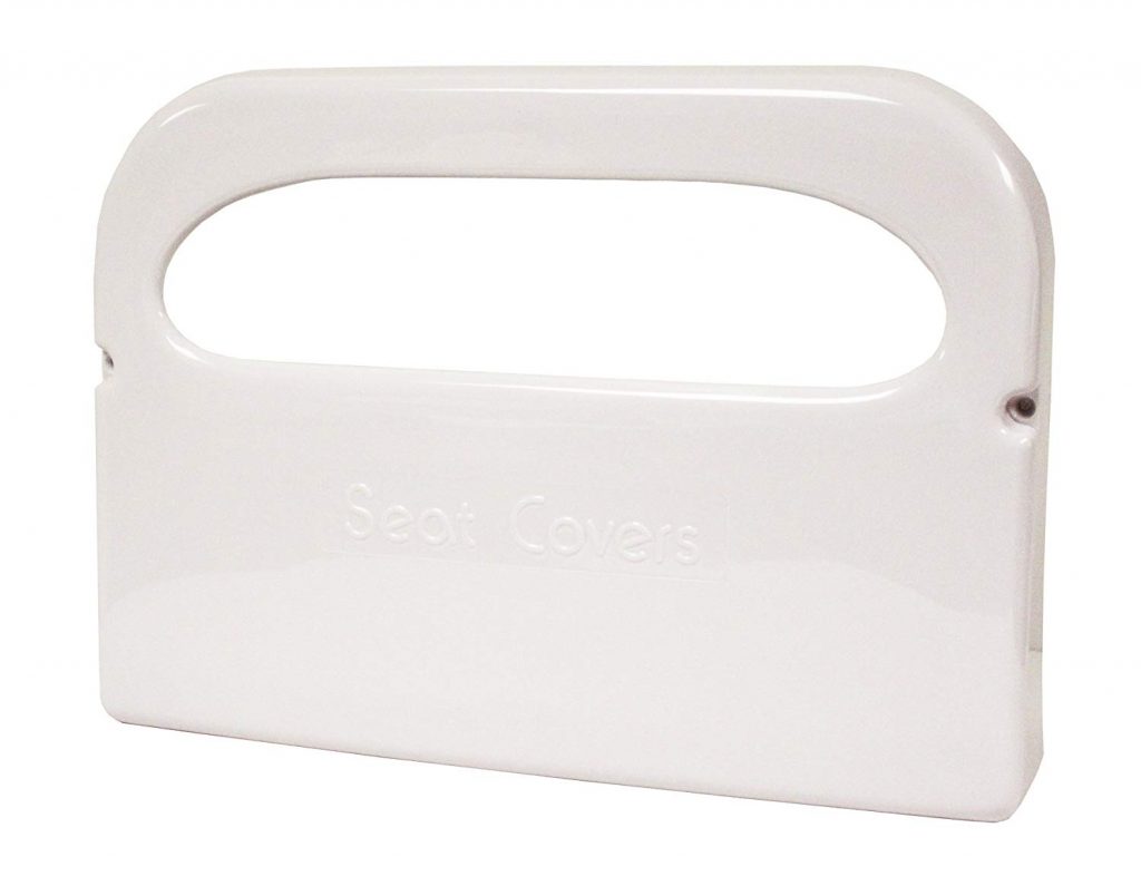 Palmer Fixture TS014217 1/2″ Fold Toilet Seat Cover Dispenser, White