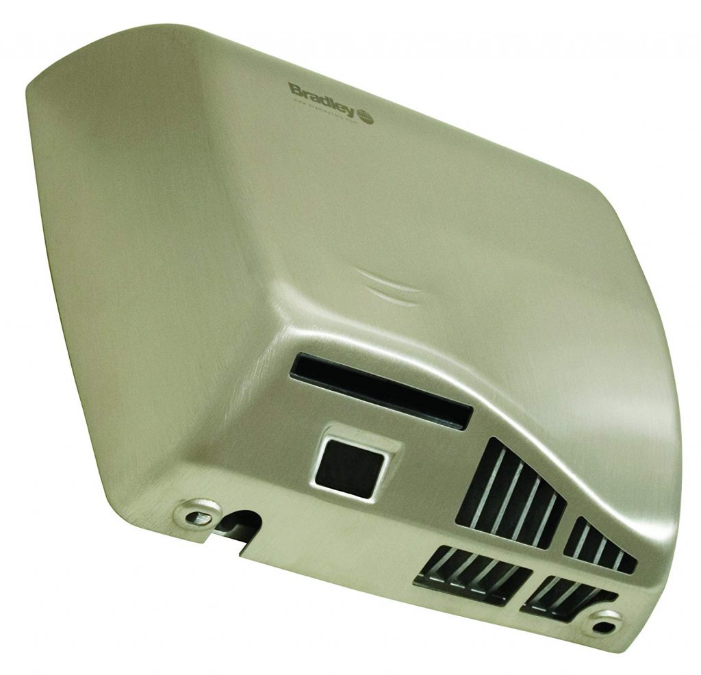 Bradley 2902287400 Stainless Steel Adjustable Sensor Operated Warm Air